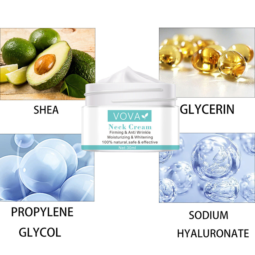 Neck firming cream anti aging 30ml for tightening smoothing and reducing wrinkles – BeautyByAmani