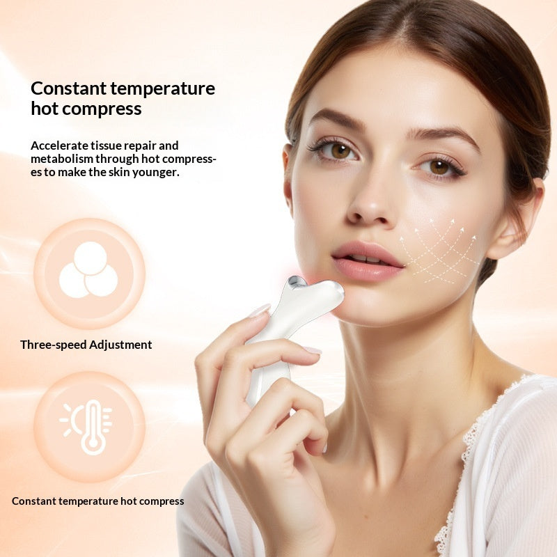 Color Light Skincare Neck And Face Dual-use Lifting And Firming Home Massage Device