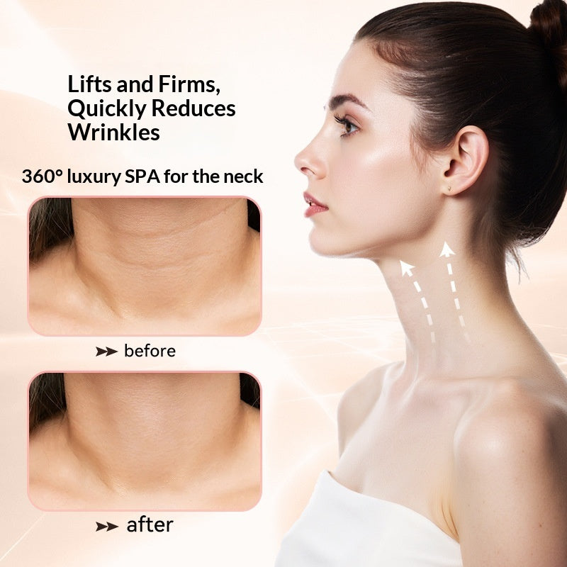Color Light Skincare Neck And Face Dual-use Lifting And Firming Home Massage Device
