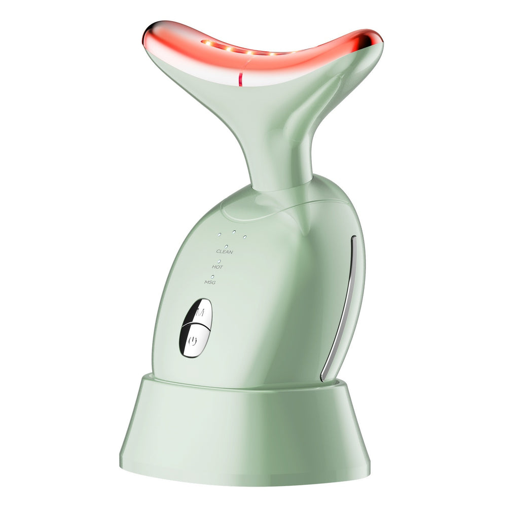 Color Light Skincare Neck And Face Dual-use Lifting And Firming Home Massage Device