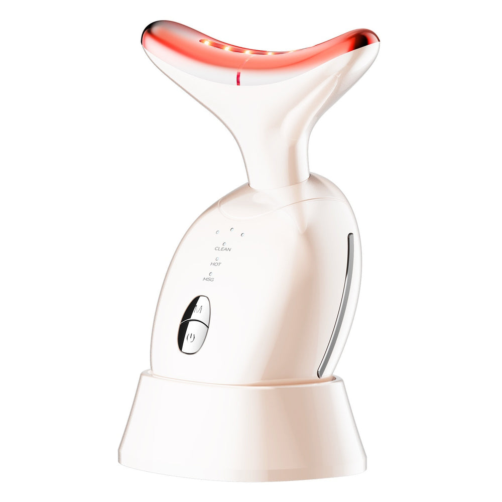 Color Light Skincare Neck And Face Dual-use Lifting And Firming Home Massage Device