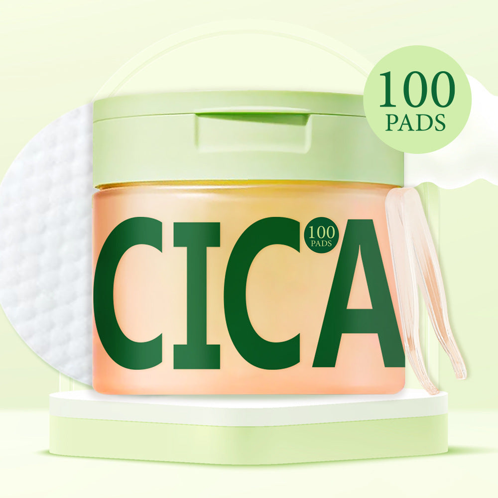 Borderless Best-selling Centella Asiatica Cleansing And Skincare Pads 100pcs Tk Dark Spot Toner Pads